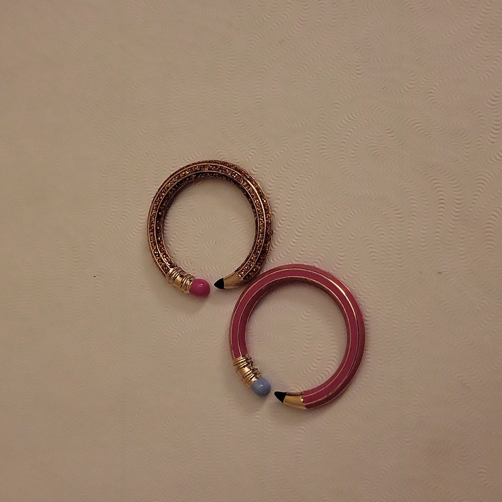 Betsey Johnson Pencil Rings
